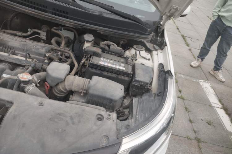 Used Kia K2 2015 Sedan 1.4L Automatic GLS Engine Bay Left