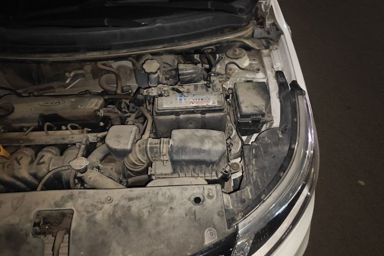 Used Kia K2 2015 Sedan 1.4L Manual Transmission GL Engine Bay Left