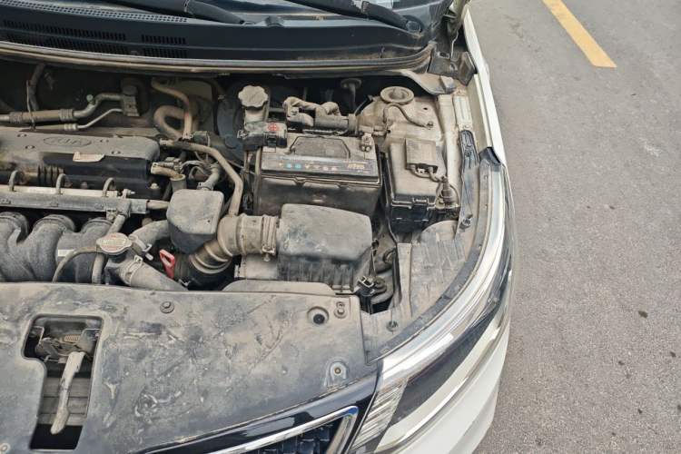 Used Kia K2 2015 Sedan 1.4L Automatic GLS Engine Bay Left