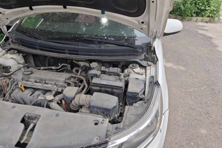 Used Kia K2 2015 Sedan 1.4L Automatic GLS Engine Bay Left