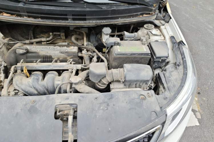 Used Kia K2 2015 Sedan 1.4L MT GLS Engine Bay Left