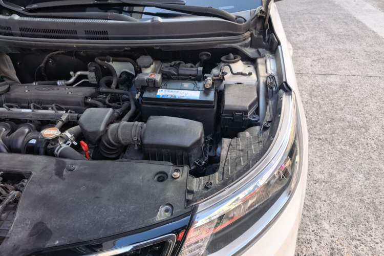 Used Kia K2 2015 Sedan 1.4L Automatic GLS Engine Bay Left