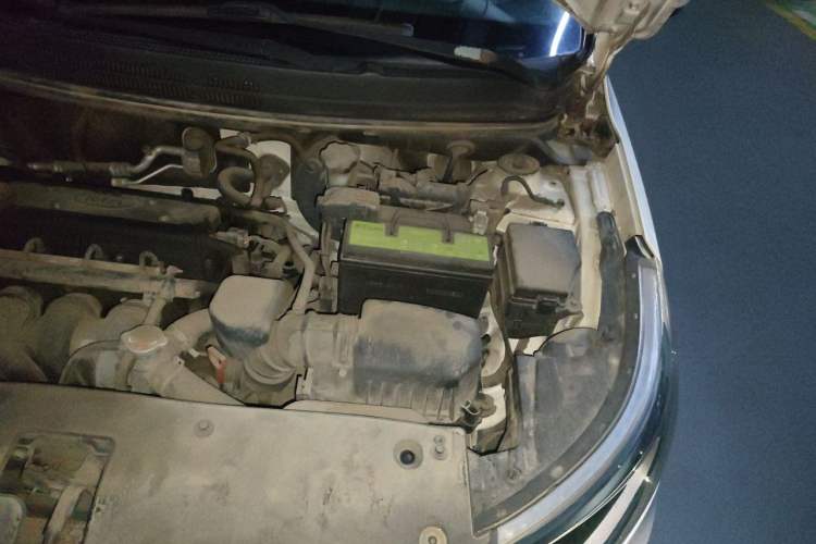 Used Kia K2 2015 Sedan 1.4L Automatic GLS Engine Bay Left