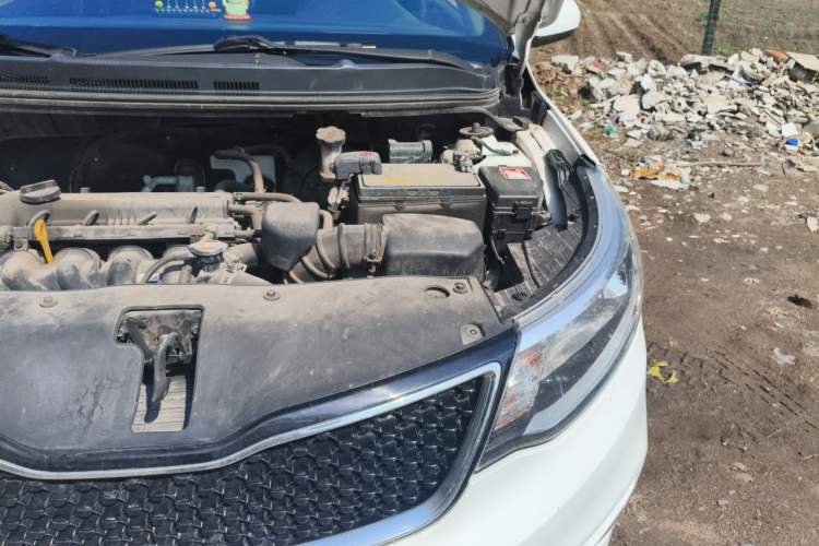Used Kia K2 2015 Sedan 1.4L MT GLS Engine Bay Left