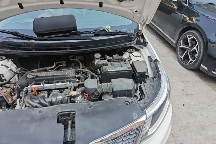Used Kia K2 2015 Sedan 1.4L Automatic GLS Engine Bay Left