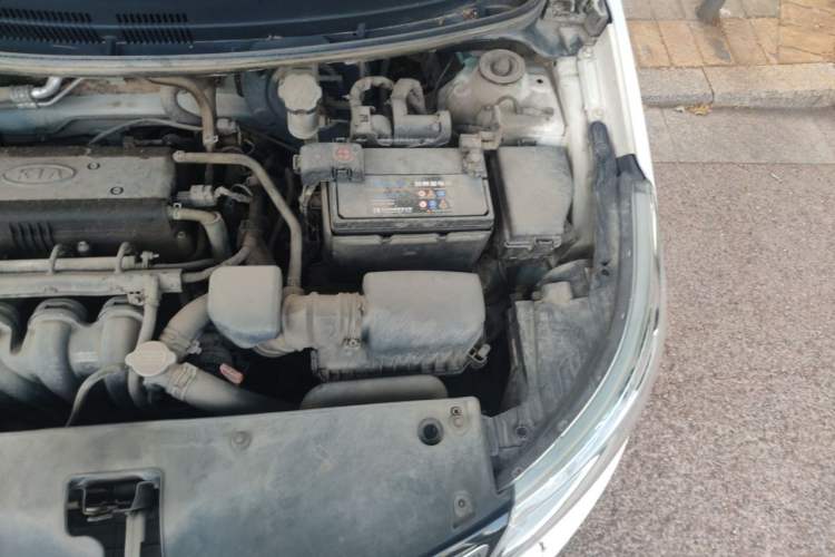 Used Kia K2 2015 Sedan 1.4L Automatic GLS Engine Bay Left