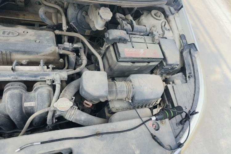 Used Kia K2 2015 Sedan 1.4L Automatic GLS Engine Bay Left
