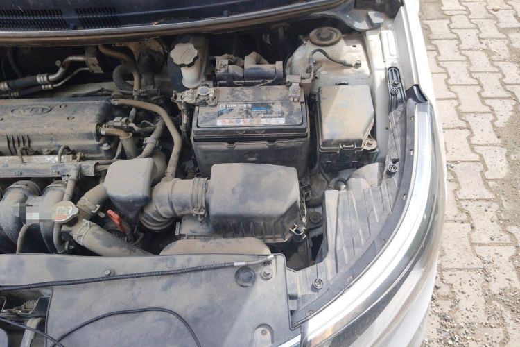 Used Kia K2 2015 Sedan 1.4L Automatic GLS Engine Bay Left