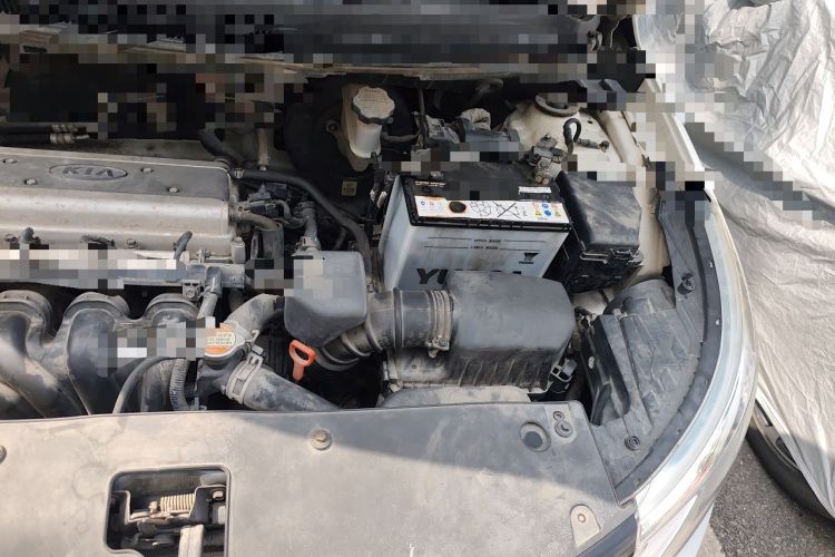 Used Kia K2 2015 Sedan 1.4L Automatic GLS Engine Bay Left