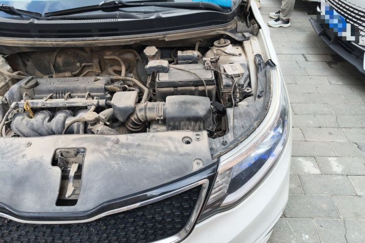 Used Kia K2 2015 Sedan 1.4L MT GLS Engine Bay Left