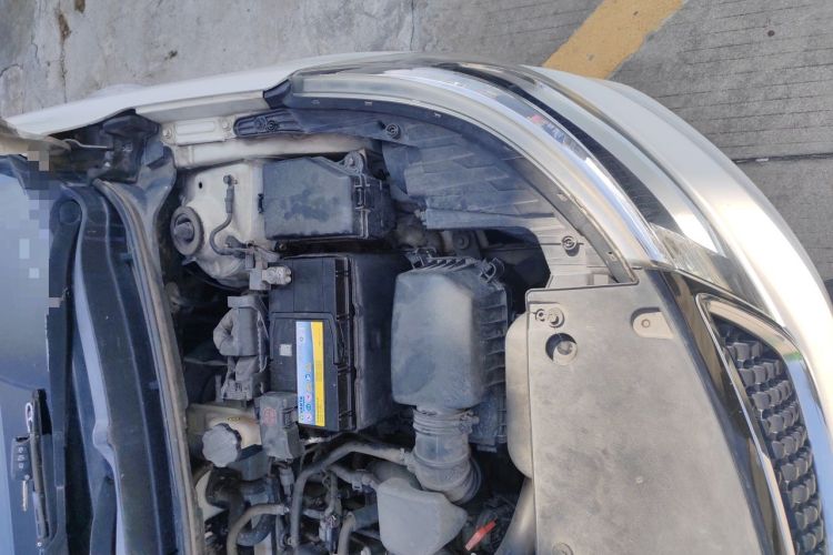 Used Kia K2 2015 Sedan 1.4L Automatic GLS Engine Bay Left