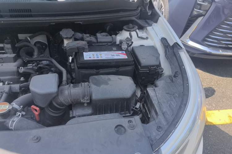 Used Kia K2 2015 Sedan 1.4L Automatic GLS Engine Bay Left