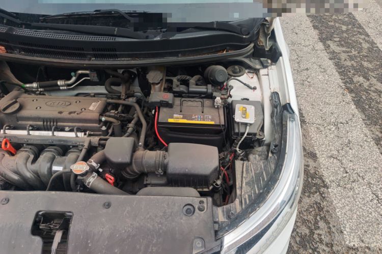 Used Kia K2 2015 Sedan 1.4L Automatic GLS Engine Bay Left
