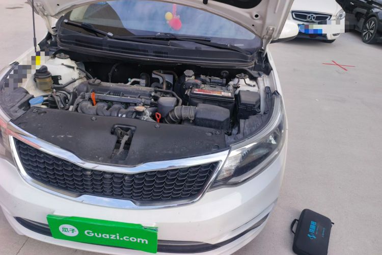 Used Kia K2 2015 Sedan 1.4L Automatic GLS Engine Bay Left