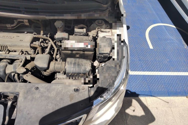 Used Kia K2 2015 Sedan 1.4L MT GLS Engine Bay Left
