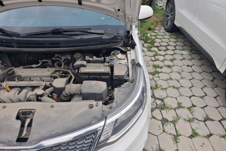 Used Kia K2 2015 Sedan 1.4L Automatic GLS Engine Bay Left