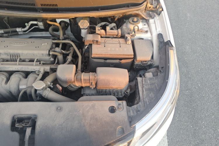 Used Kia K2 2015 Sedan 1.4L Automatic GLS Engine Bay Left