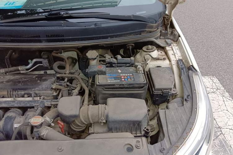 Used Kia K2 2015 Sedan 1.4L Manual Transmission GL Engine Bay Left
