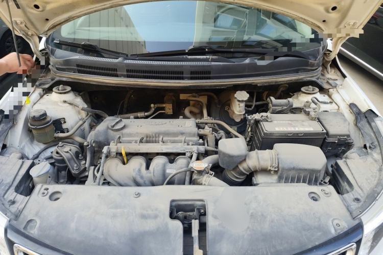 Used Kia K2 2015 Sedan 1.4L MT GLS Engine Bay