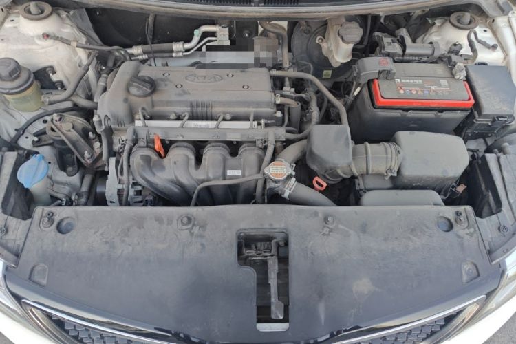 Used Kia K2 2015 Sedan 1.4L Automatic GLS Engine Bay