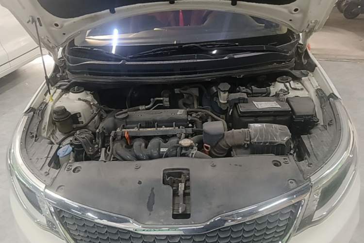 Used Kia K2 2015 Sedan 1.4L Automatic GLS Engine Bay