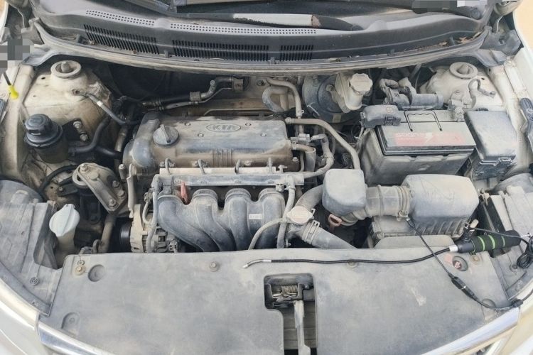 Used Kia K2 2015 Sedan 1.4L Automatic GLS Engine Bay