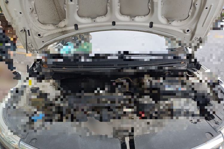 Used Kia K2 2015 Sedan 1.4L Automatic GLS Engine Bay