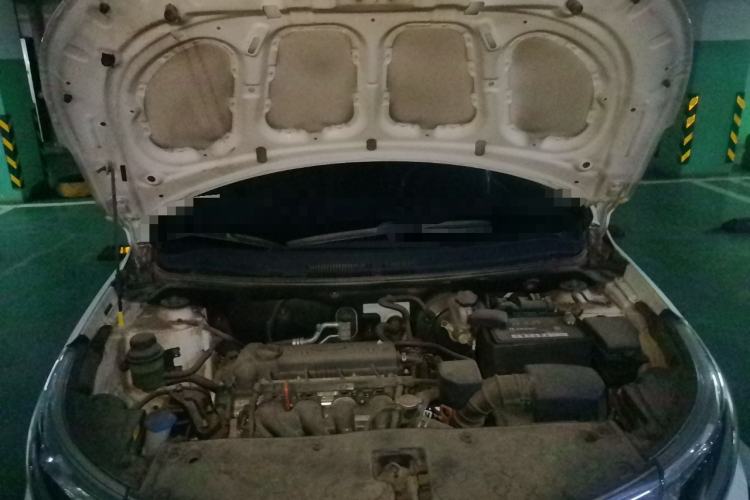 Used Kia K2 2015 Sedan 1.4L Automatic GLS Engine Bay