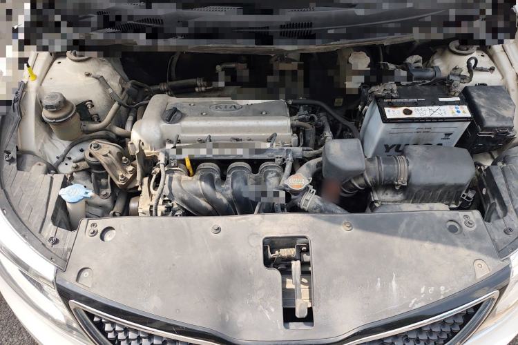 Used Kia K2 2015 Sedan 1.4L Automatic GLS Engine Bay