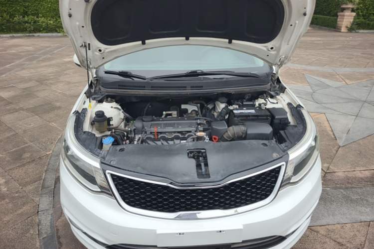 Used Kia K2 2015 Sedan 1.4L Automatic GLS Engine Bay