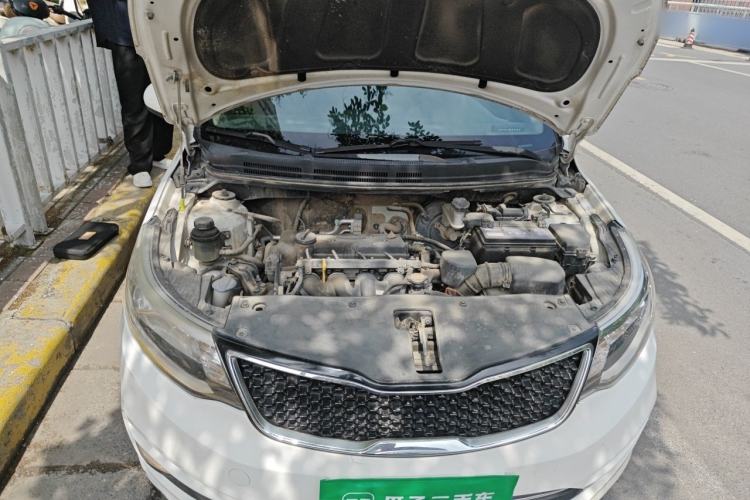 Used Kia K2 2015 Sedan 1.4L Automatic GLS Engine Bay