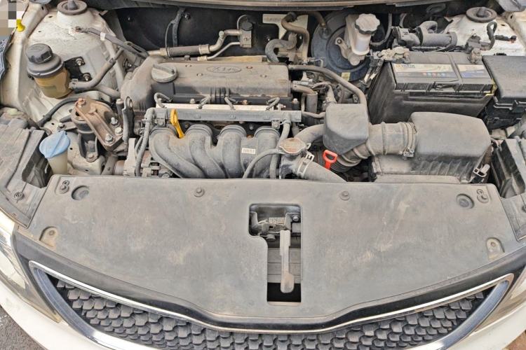 Used Kia K2 2015 Sedan 1.4L Automatic GLS Engine Bay
