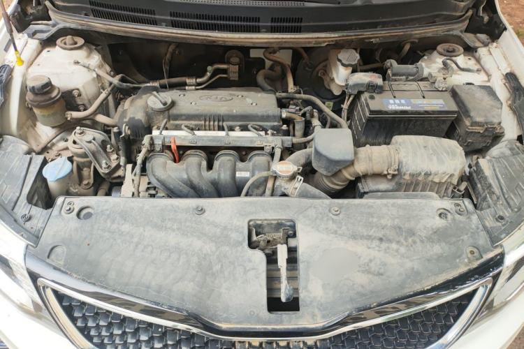 Used Kia K2 2015 Sedan 1.4L MT GLS Engine Bay
