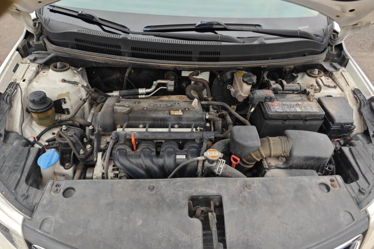 Used Kia K2 2015 Sedan 1.4L Automatic GLS Engine Bay