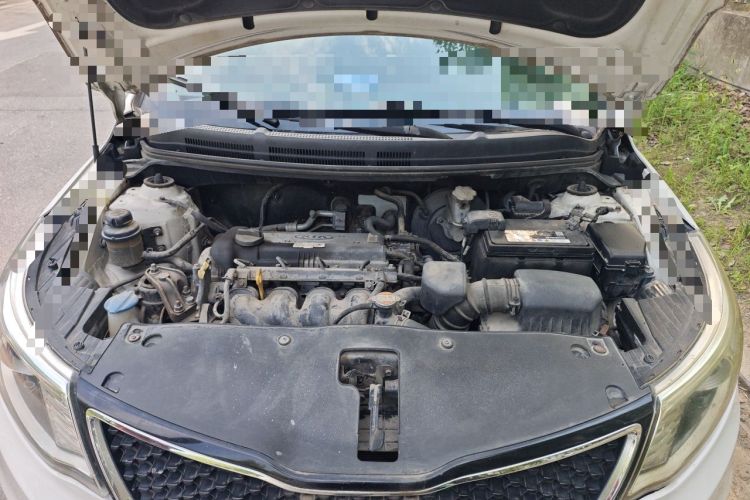 Used Kia K2 2015 Sedan 1.4L MT TOP Engine Bay