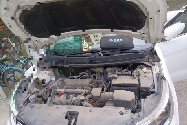 Used Kia K2 2015 Sedan 1.4L Automatic GLS Engine Bay