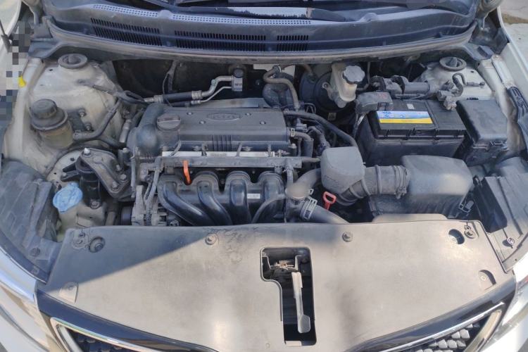 Used Kia K2 2015 Sedan 1.4L Automatic GLS Engine Bay