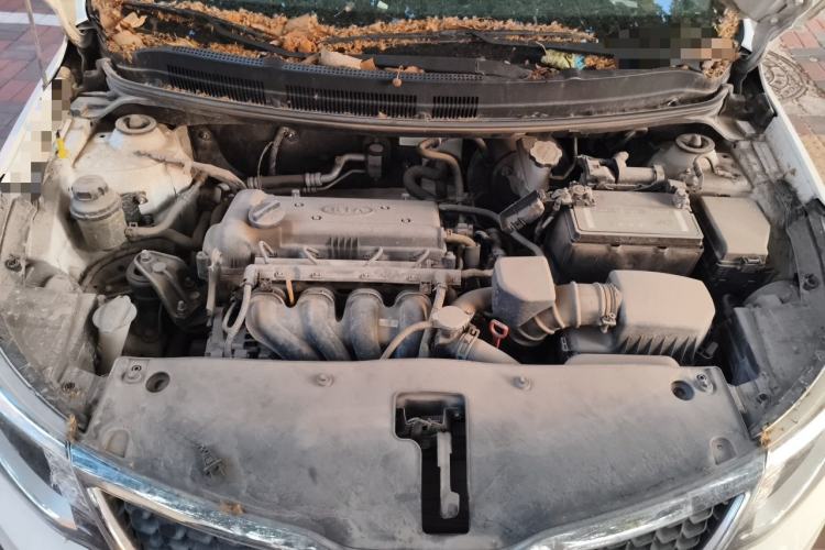 Used Kia K2 2015 Sedan 1.4L Automatic Top-Trim Engine Bay