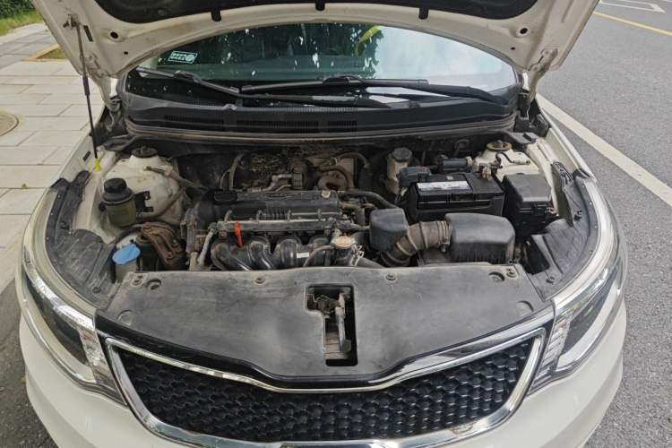 Used Kia K2 2015 Sedan 1.4L MT GLS Engine Bay