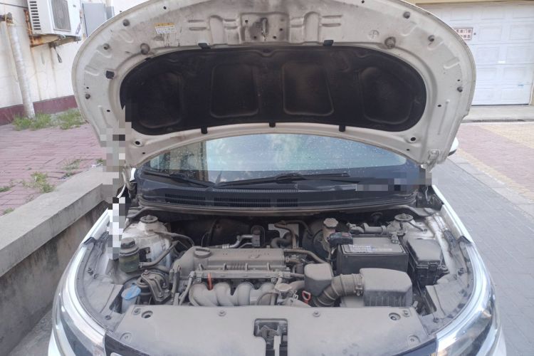 Used Kia K2 2015 Sedan 1.4L Automatic GLS Engine Bay