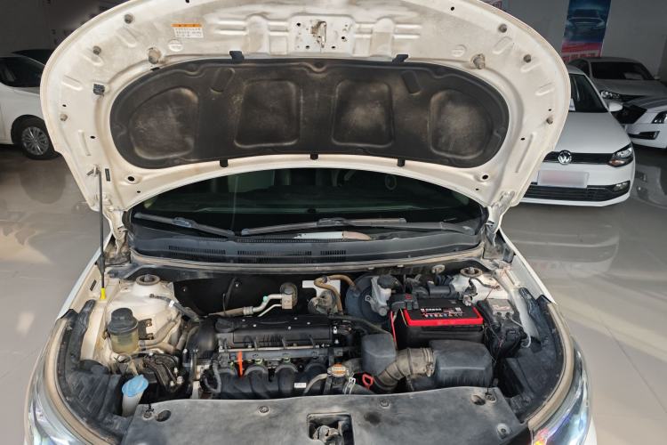 Used Kia K2 2015 Sedan 1.4L Automatic GLS Engine Bay
