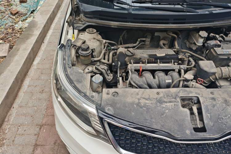 Used Kia K2 2015 Sedan 1.4L Automatic GLS Engine Bay Right