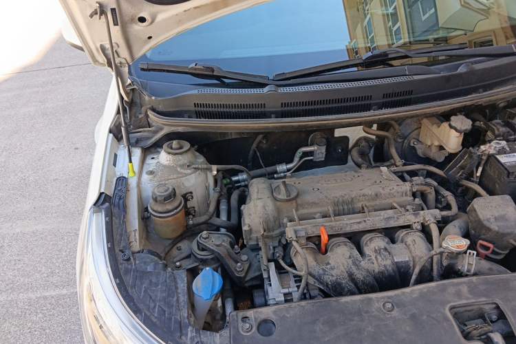 Used Kia K2 2015 Sedan 1.4L Automatic GLS Engine Bay Right