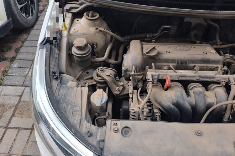 Used Kia K2 2015 Sedan 1.4L MT GLS Engine Bay Right