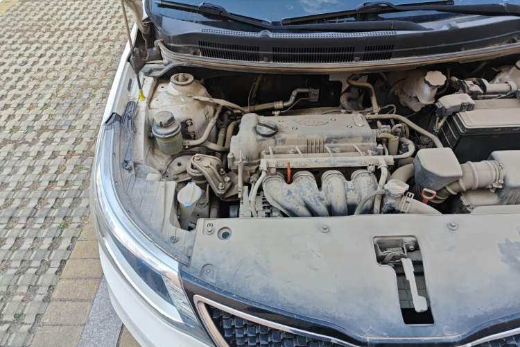 Used Kia K2 2015 Sedan 1.4L Automatic GLS Engine Bay Right