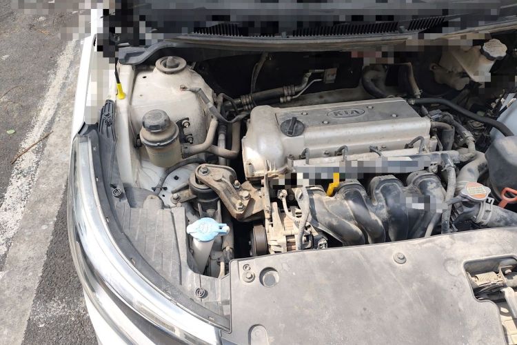 Used Kia K2 2015 Sedan 1.4L Automatic GLS Engine Bay Right