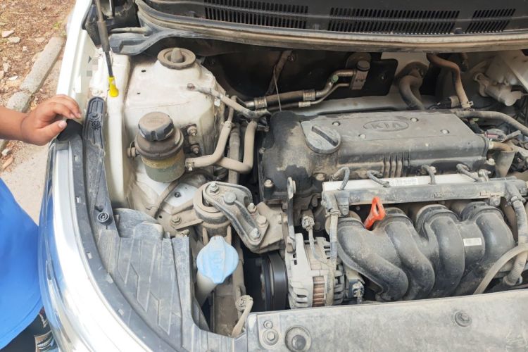 Used Kia K2 2015 Sedan 1.4L MT GLS Engine Bay Right