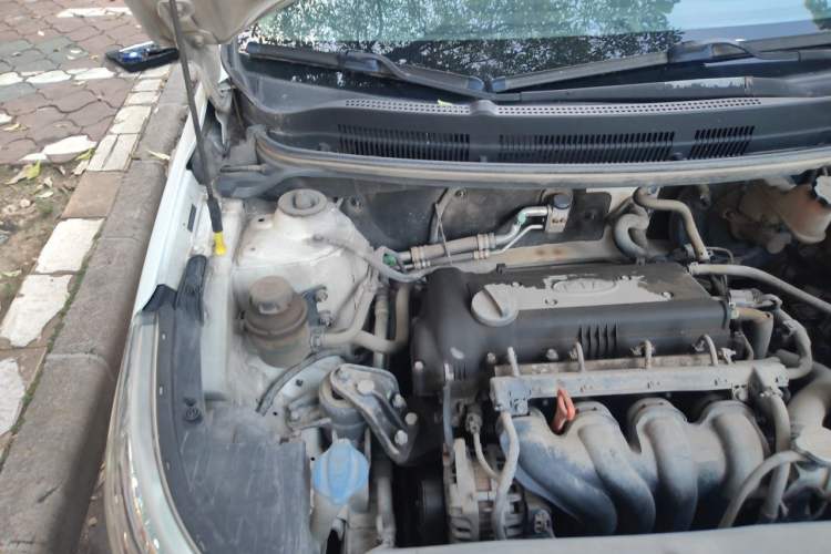 Used Kia K2 2015 Sedan 1.4L Automatic GLS Engine Bay Right