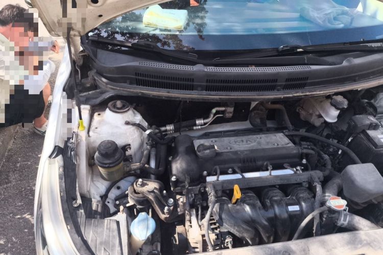 Used Kia K2 2015 Sedan 1.4L MT TOP Engine Bay Right