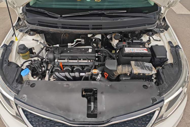 Used Kia K2 2015 Sedan 1.4L Automatic GLS Engine Bay